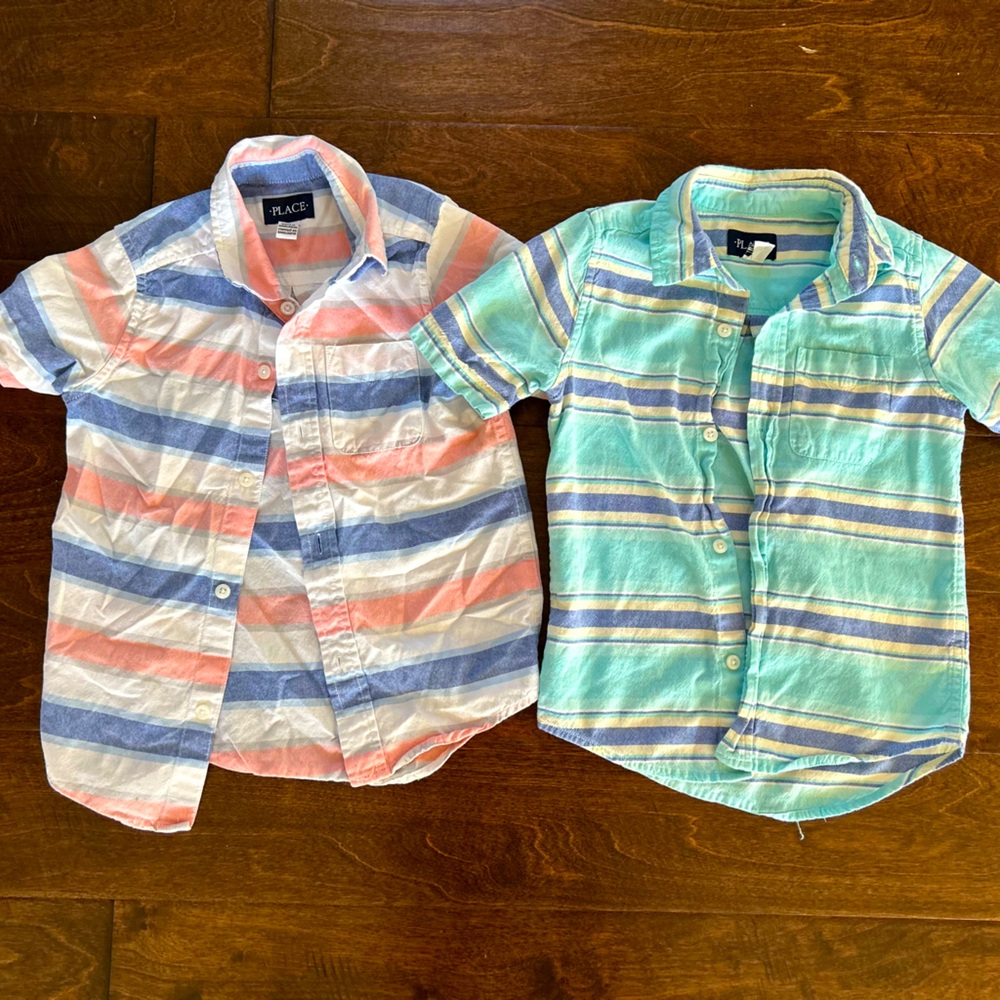 The Children’s Place 5/6 TWO Boys Button Ups